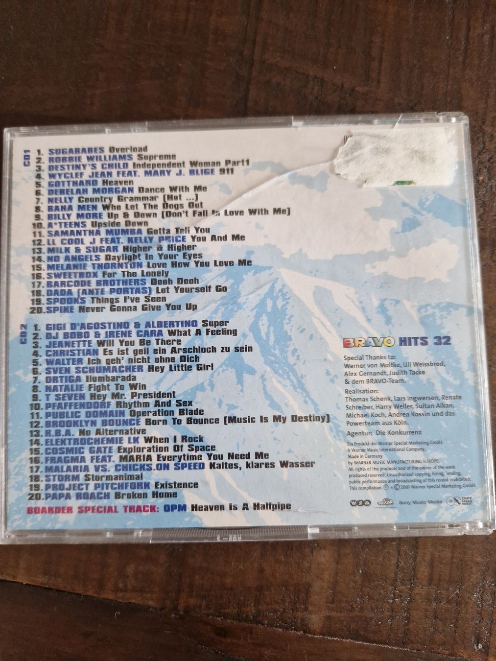 CD: Bravo Hits 32 - Doppel CD - – Usato da Rain venduto da -LUMA- 2
