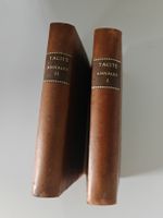 Tacite - Annales (2 vol.) | Reliure cuir Sangrouber Vevey