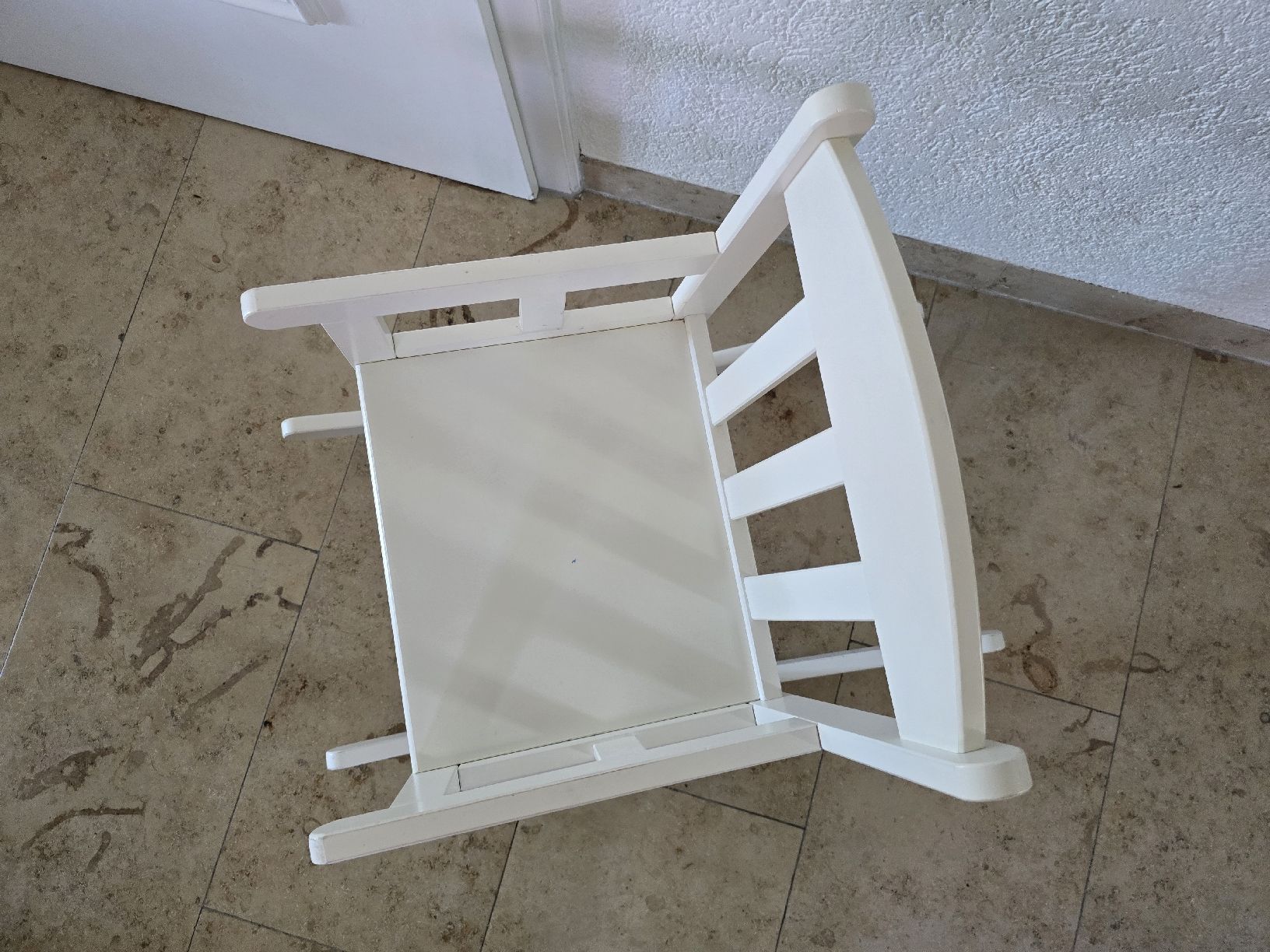 Ikea Stühle: Kinder Schaukelstuhl, Holz, weiss – Gebraucht aus Lommiswil von PositiveVibe 2