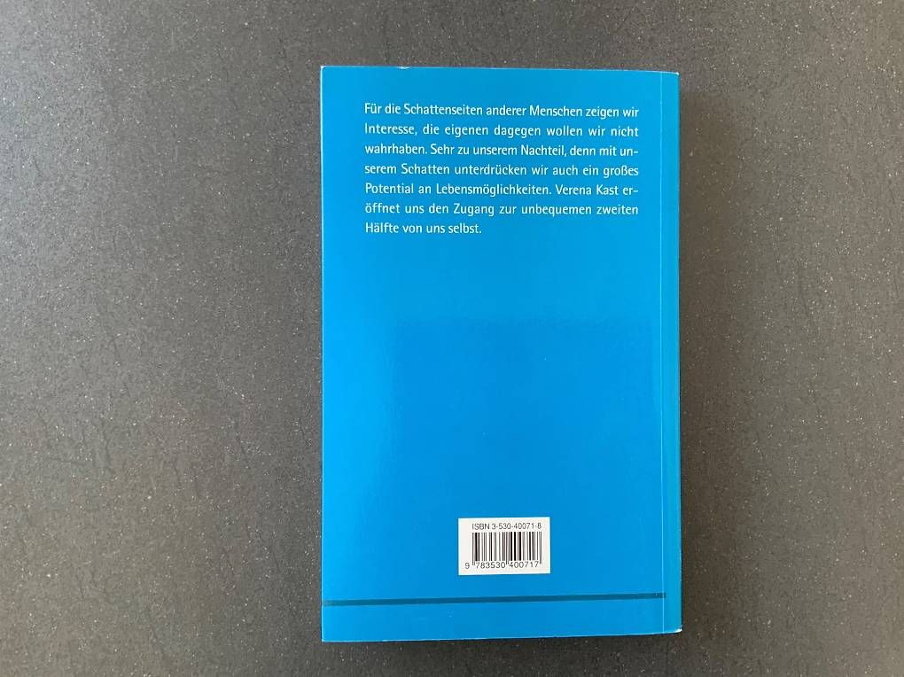 Bücher: Verena Kast: Der Schatten in uns – Gebraucht aus Herzogenbuchsee von Crispy74 1