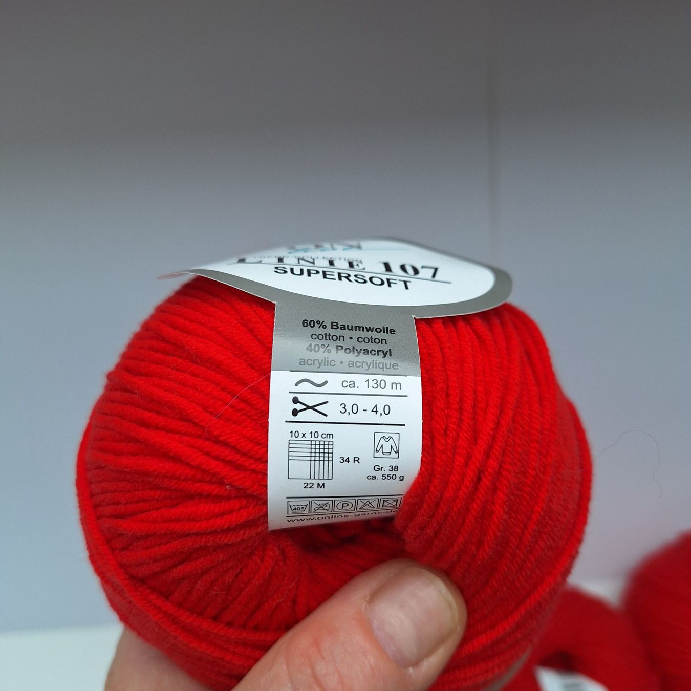 Lana: Baumwolle Polyacryl Garn – Usato da Hölstein venduto da Drueegger 1