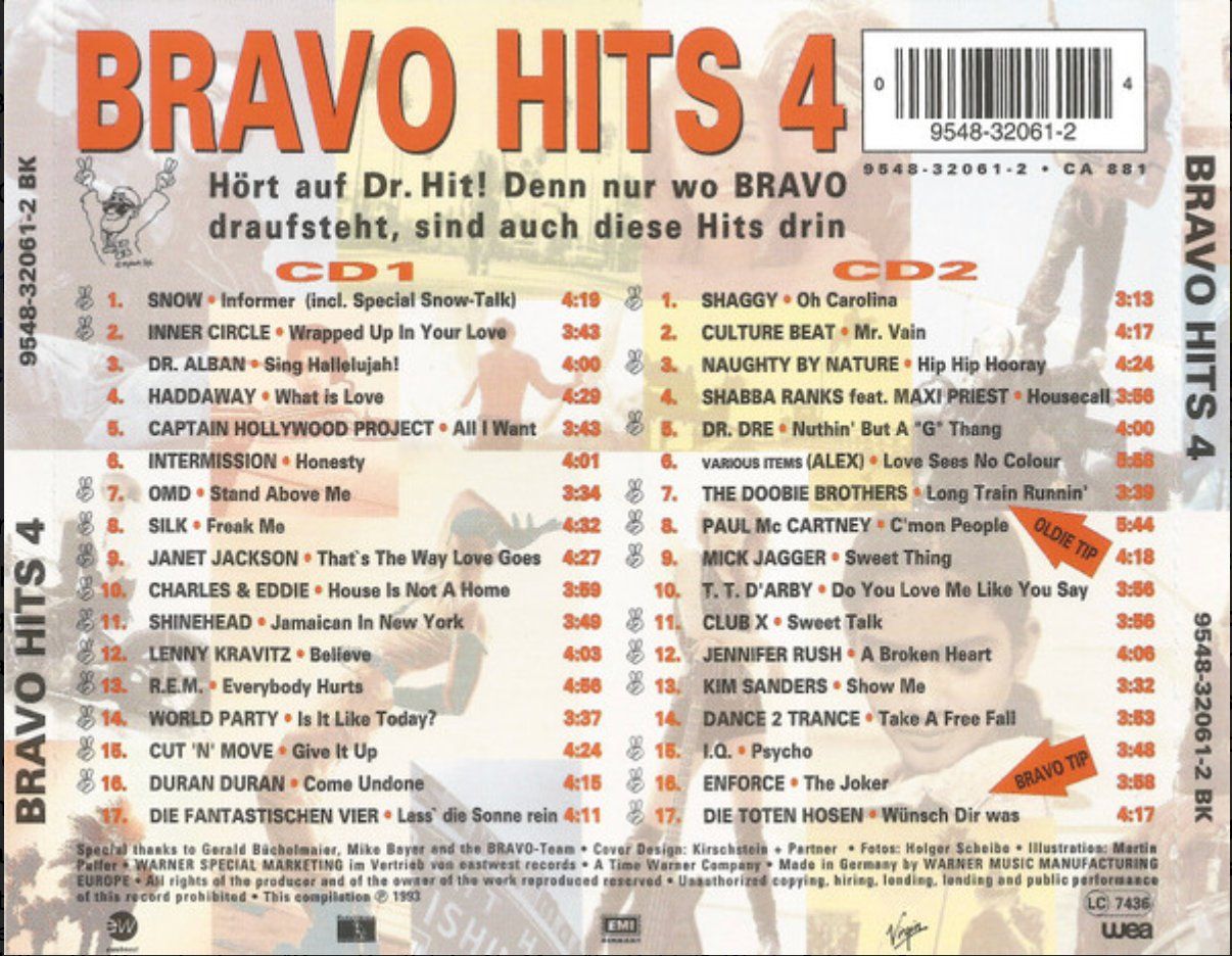 CDs: Bravo Hits 4 – Gebraucht aus Brunnen von Barfly5 1