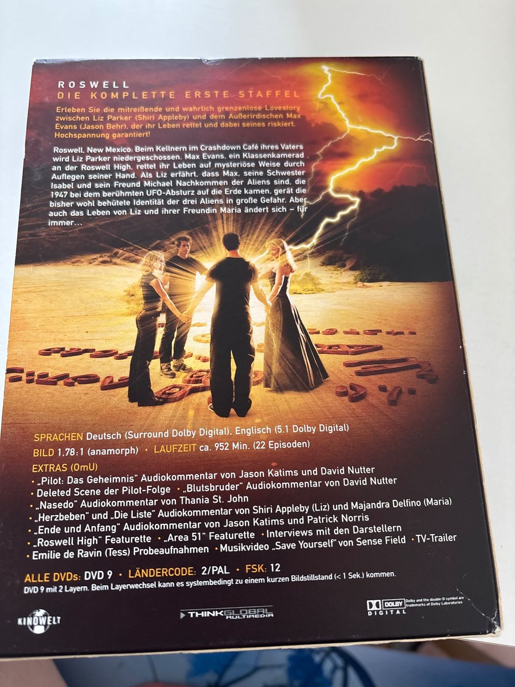 Alle DVDs: ROSWELL 1 - 3 komplett – Gebraucht aus Amriswil von SCHLOSSGEISTLI 4