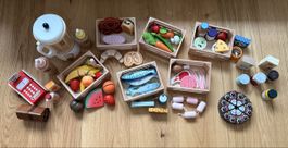 Le Toy Van Spielzeug Holz Lebensmittel Lebensmittel Kisten S
