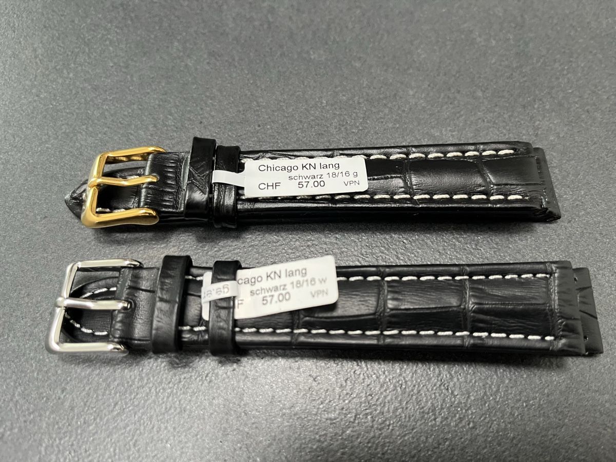 Bracciali & Braccialetti: 2 Uhrenbänder lang / neu – Nuovo (secondo la descrizione) da Beckenried venduto da Beggo51