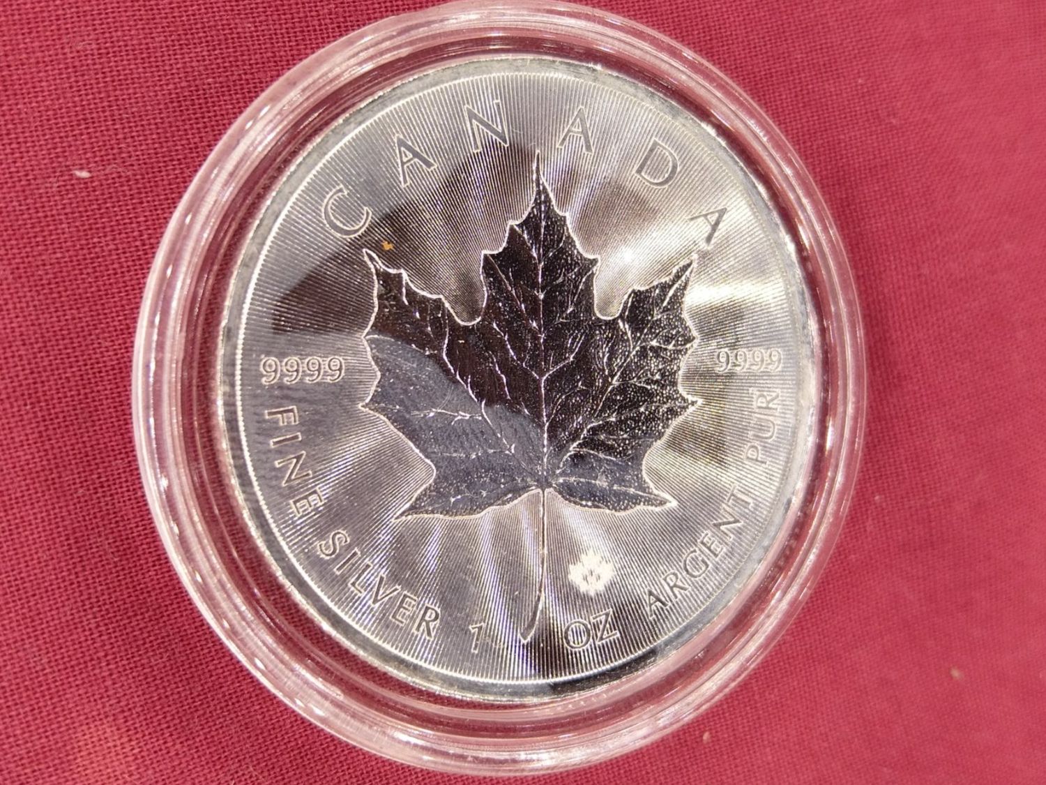 Alle Münzen: Silber Maple Leaf 1 oz - 2015 – Gebraucht aus Dättlikon von Quarz58