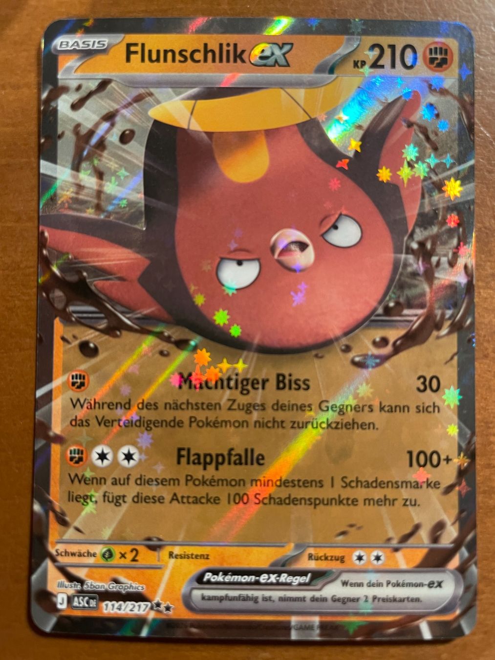 Pokémon Carte collezionabili: Pokemon Flunschlik eX (Versand gratis) – Nuovo (secondo la descrizione) da Chur venduto da Angerson