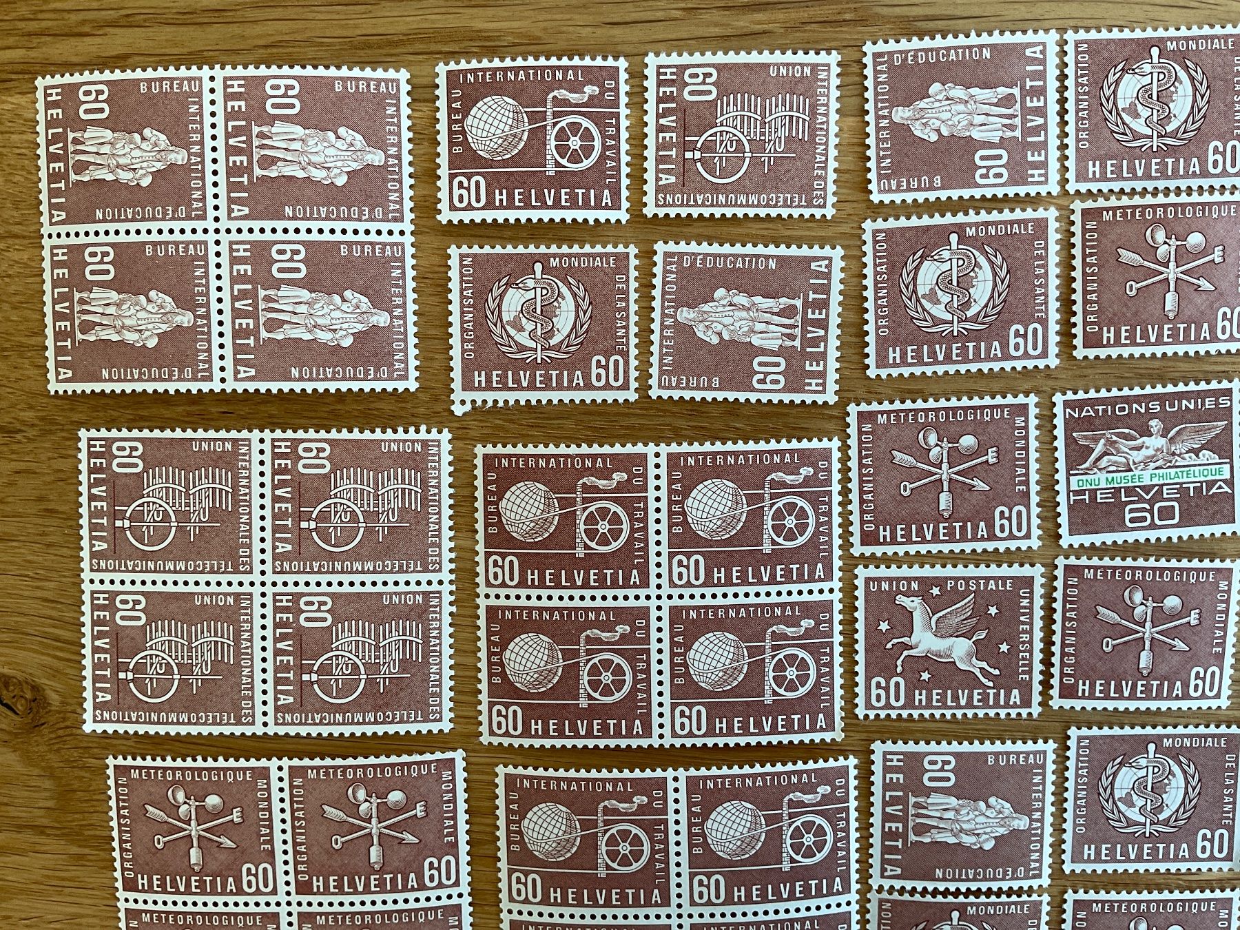 Alle Briefmarken: 60Fr Ämter Frankaturware ungestempelt postfrisch Sammlung – Neu (gemäss Beschreibung) aus Wil SG von Chefsugus 1