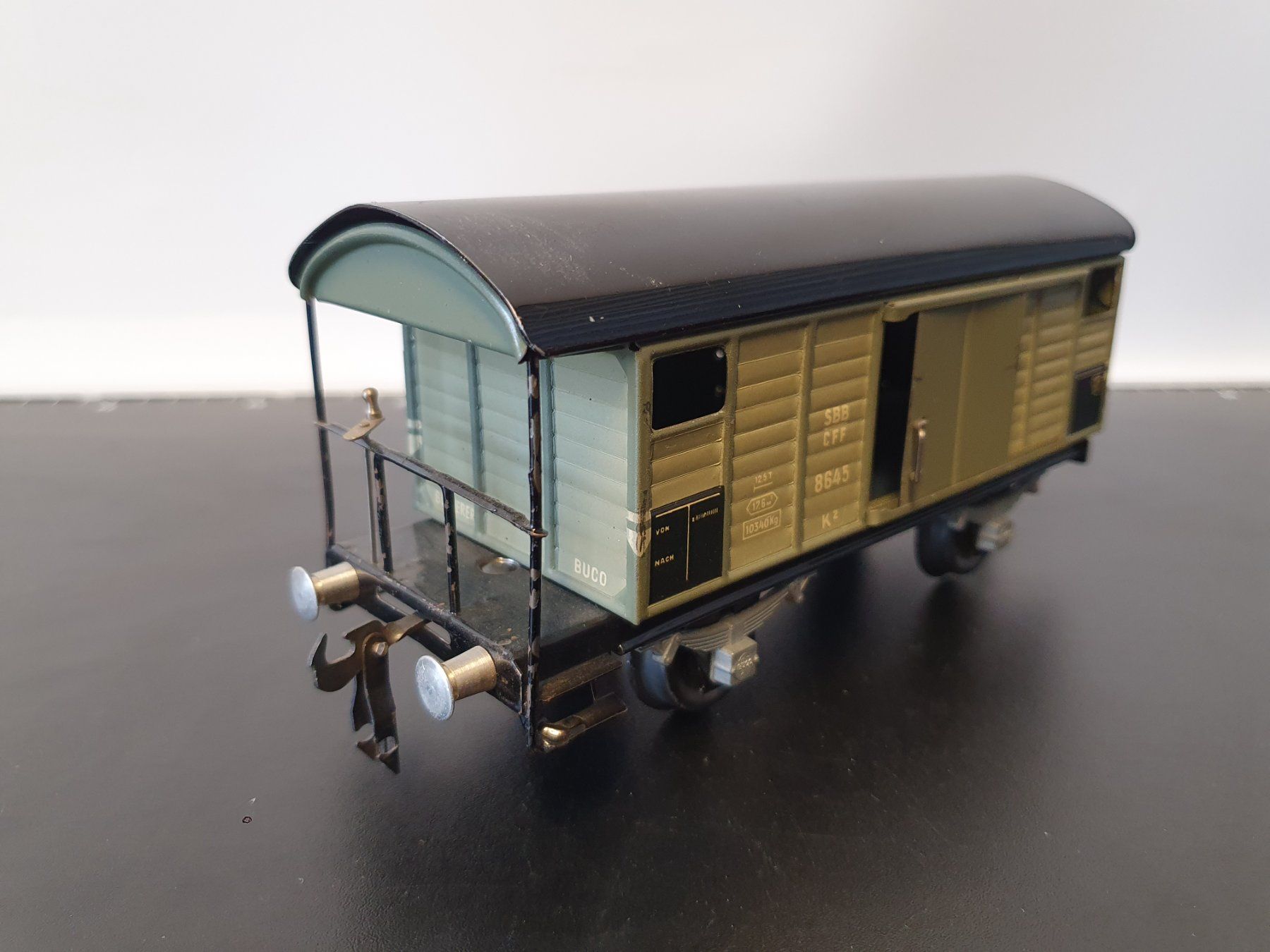 Buco Modelleisenbahnen: BUCO:0: SBB GED.GÜTERWAGEN K2 – Gebraucht aus Biglen von taunus82 1