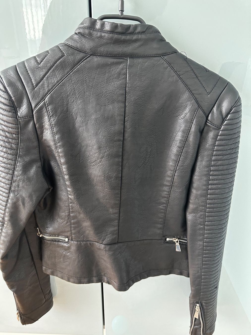 Giacche: Kunstleder Jacke – Usato da Perlen venduto da H.Spa 2