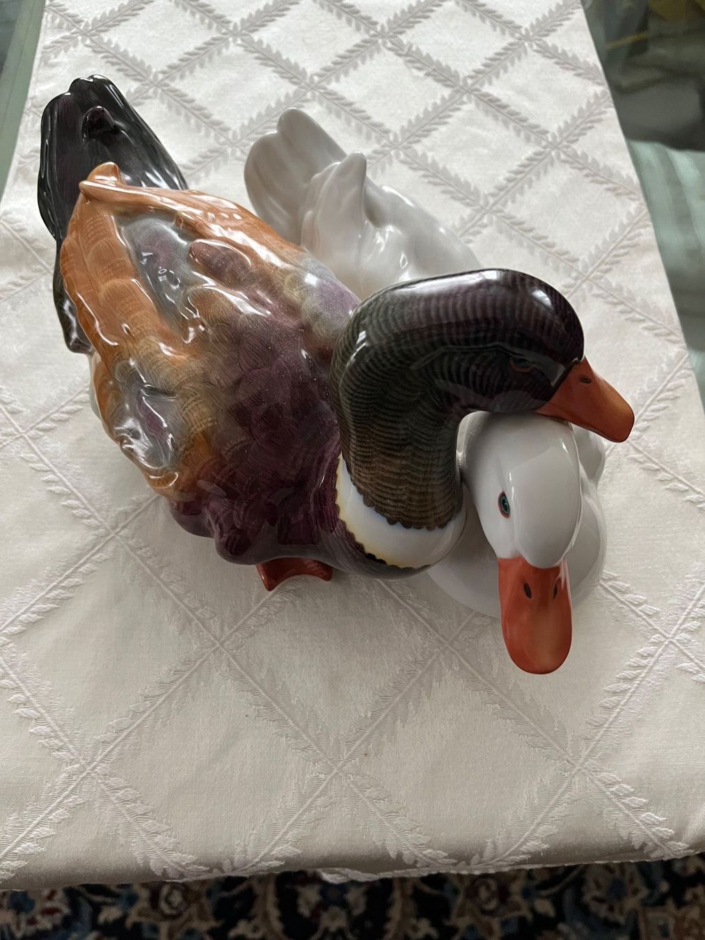 Herend Figuren: Porzellan Entenpaar Herend – Gebraucht aus Zürich von Bice2