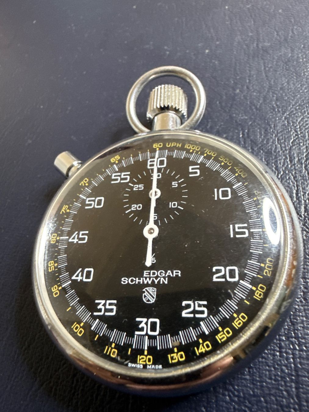 Breitling Uhren: Breitling Stoppuhr 52 mm – Gebraucht aus Pfeffingen von Allhandelklgwatches