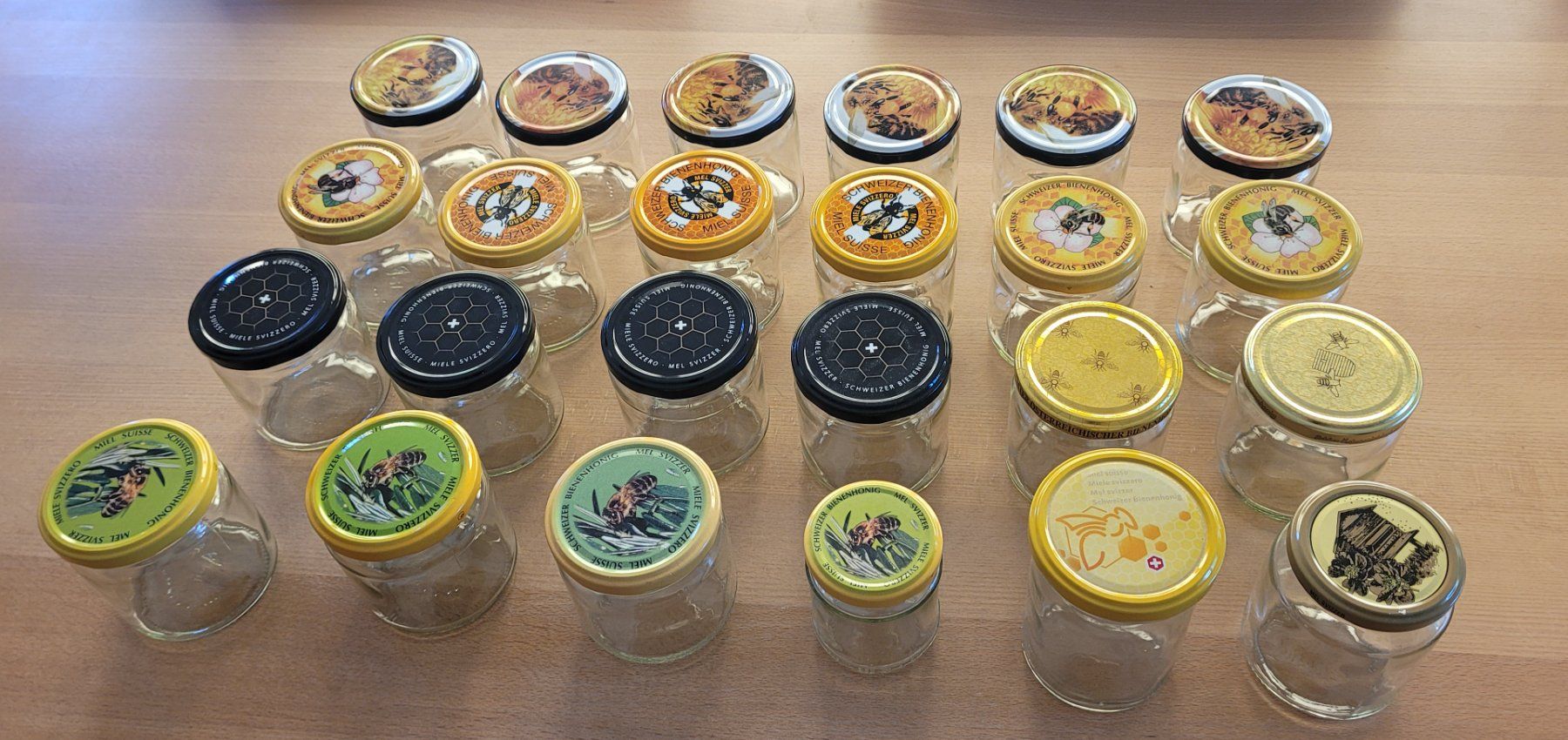 Behälter & Ähnliches: 24 leere Honiggläser mit Deckel – Gebraucht aus Wetzikon ZH von Zibuli16 2