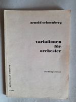 Arnold Schoenberg - Variationen für Orchester - 1962