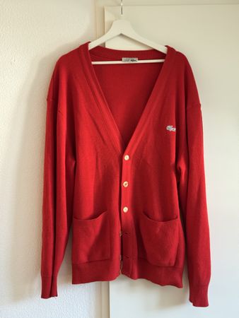 Chemise Lacoste Cardigan Vintage Oversize XXL