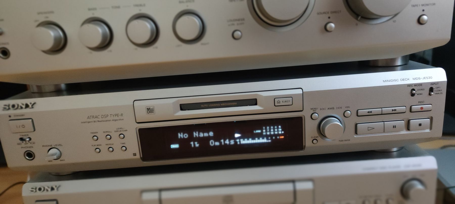 Sony Sistemi audio & multimediali: Sony Mini disc Player MDS JE530 – Usato da Meggen venduto da Malecifent 1