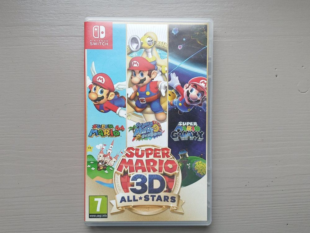 Super Mario 3D All Stars - Nintendo Switch (EN) (Gebraucht) in Château ...