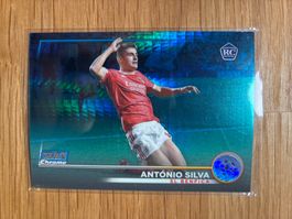 Topps Chrome Stadium Antonio Silva Benfica Rc Aqua