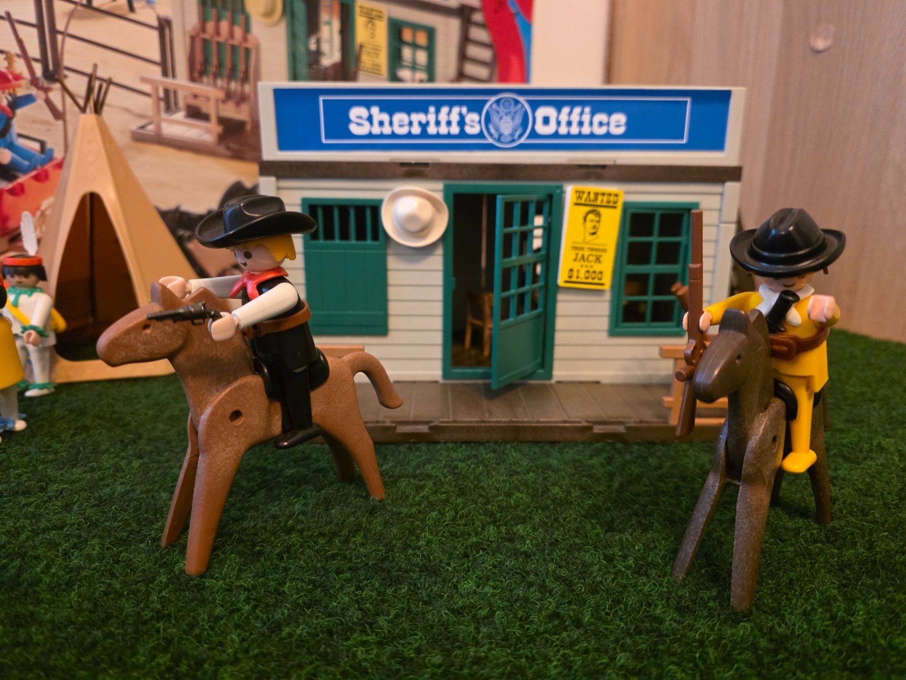 Playmobil Giocattoli: Playmobil Sheriff mit Postkutsche – Usato da Kreuzlingen venduto da Turbothom81 1