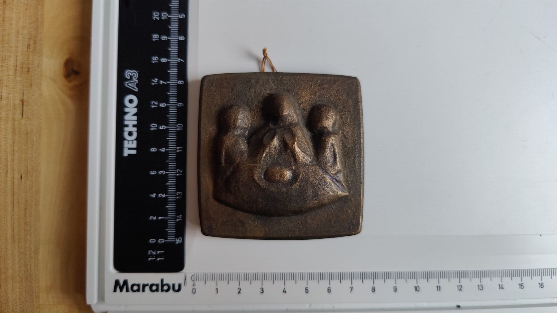 Foto & Immagini: Kleines Messing Relief- Wandbild, Basel (W2) – Usato da Aarau venduto da bro_9zsg 3