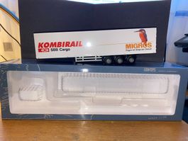 Auflieger Trailer KOMBIRAIL SBB Cargo MIGROS LION-TOYS 1:50