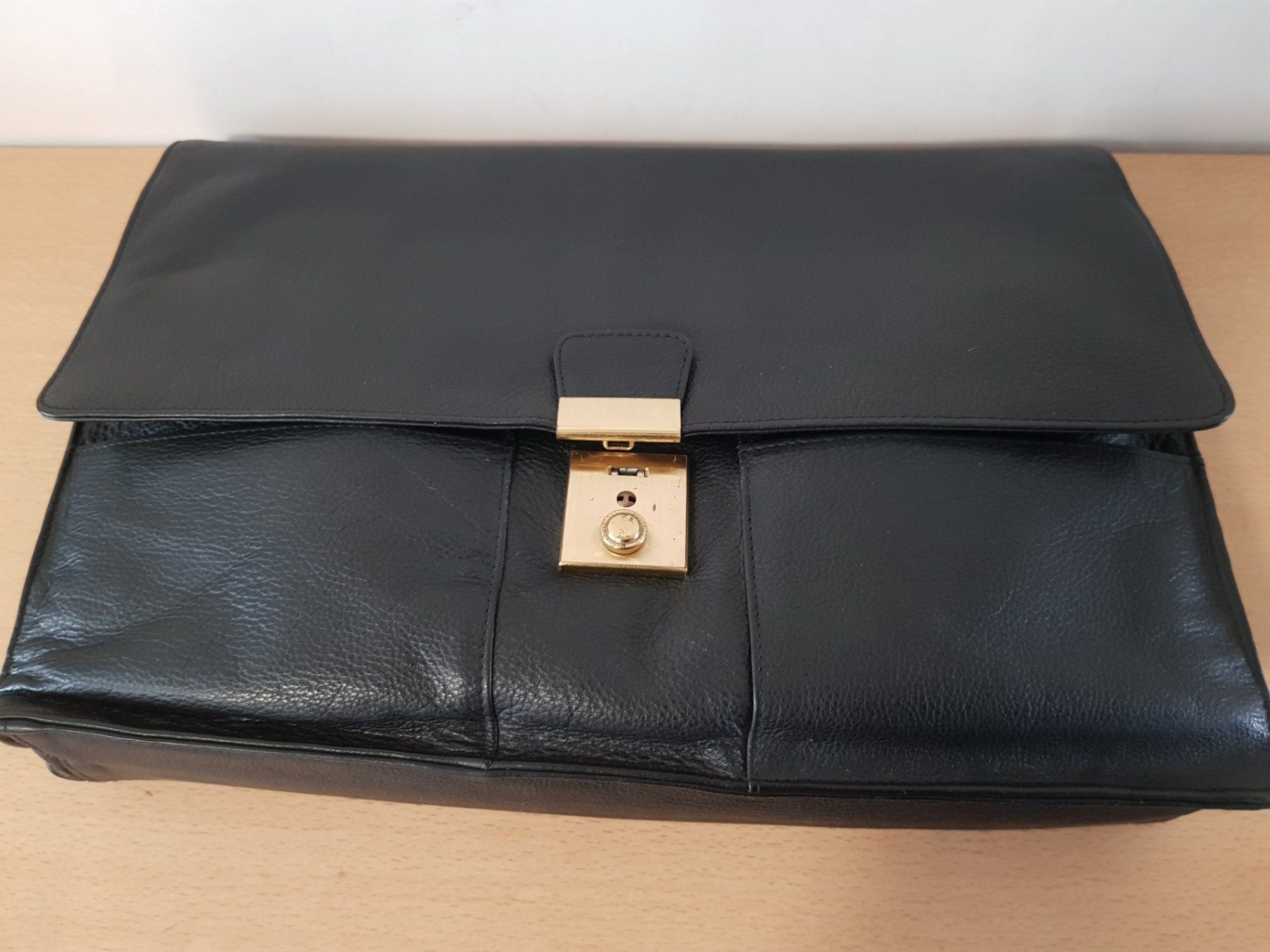 Valigie & Borse: Uccelli Leder-Aktenmappe – Usato da Basel venduto da Birs868 5