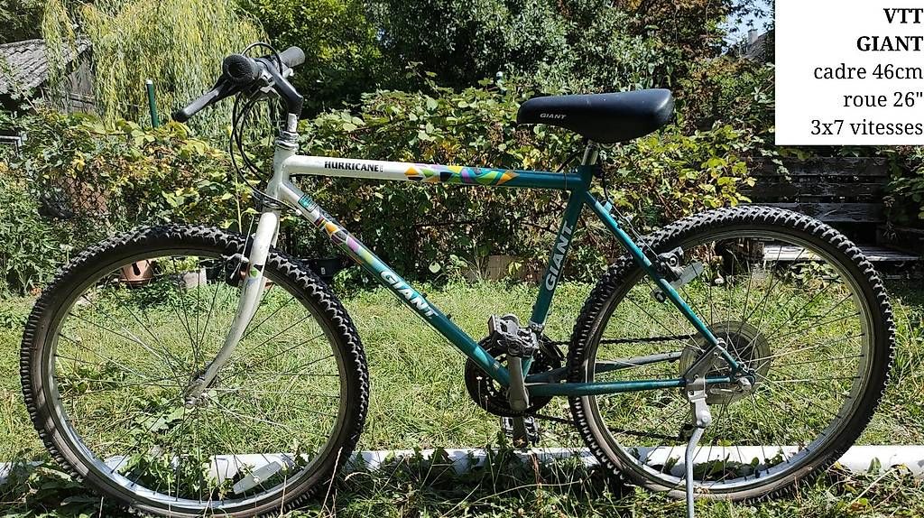 Vélos: VTT Giant – D'occasion à Genève par vel_r2wy