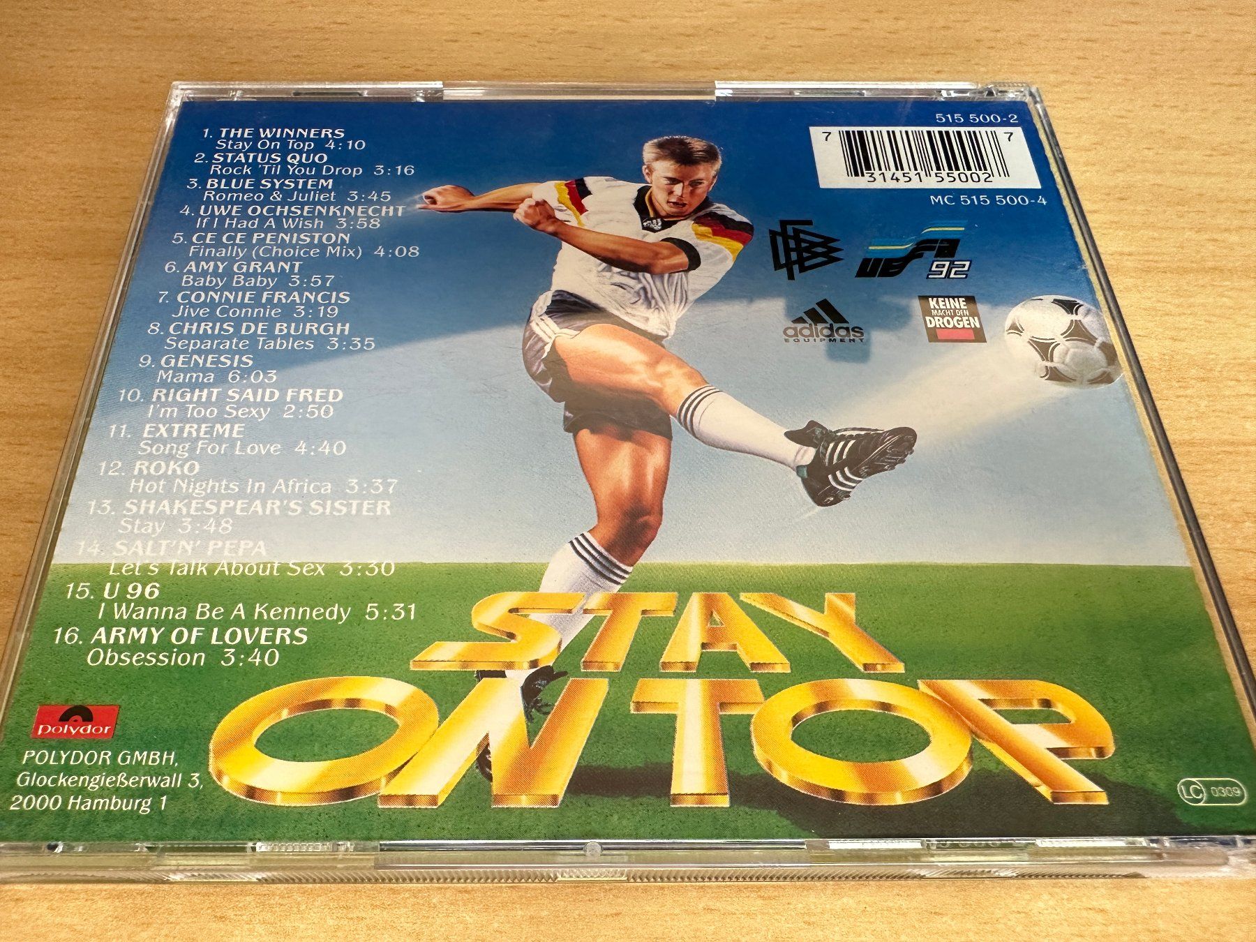 CD: Various – Stay On Top – Usato da Rikon im Tösstal venduto da Alpenmutz 1
