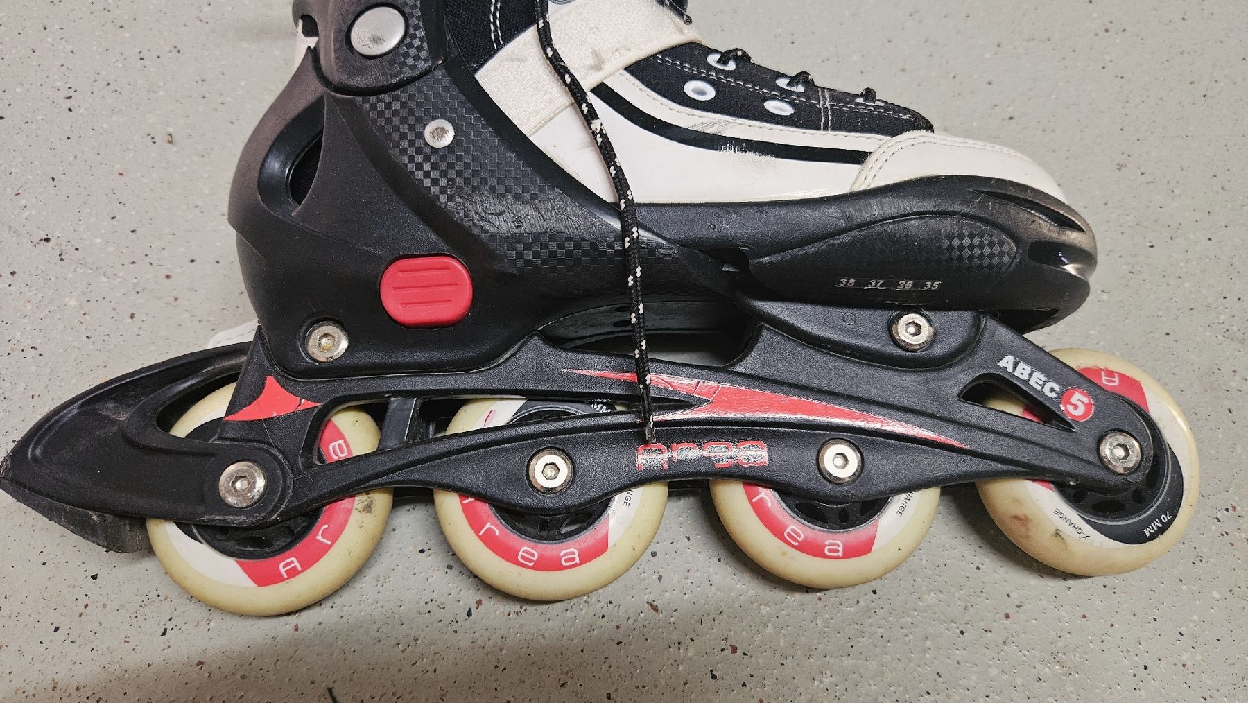 Pattini in linea & Pattini a rotelle: Rollerblade Area taille 35-38 – Usato da Neyruz FR venduto da Philou6 3