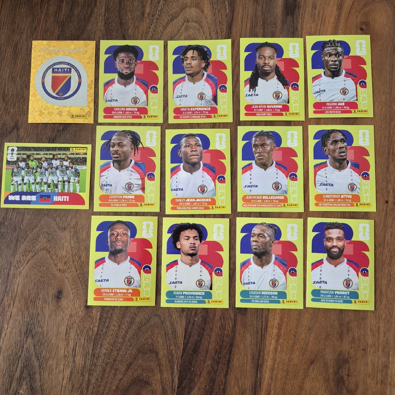 Panini Carte collezionabili: Panini Sticker Haiti 2026 14 Stk – Nuovo (secondo la descrizione) da Zürich venduto da S1997