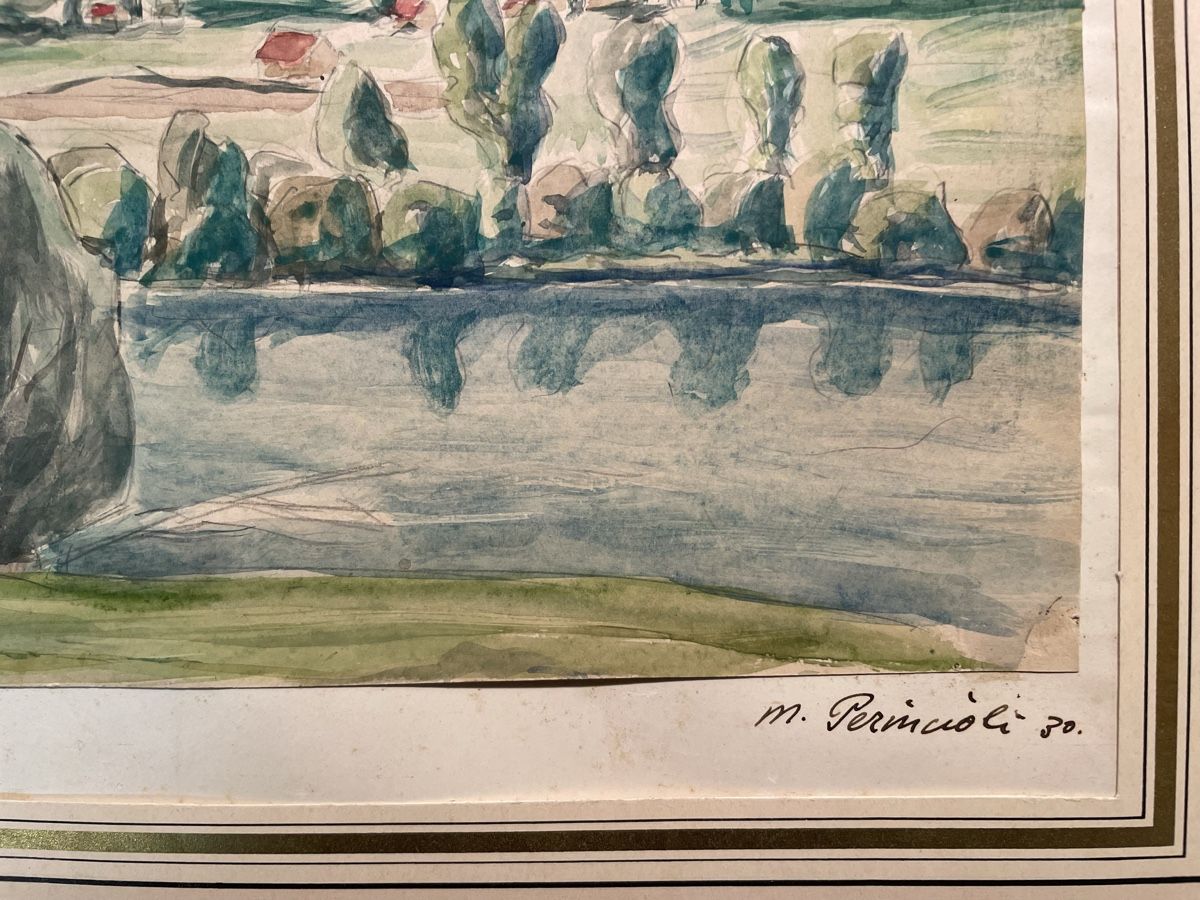 Poster & Bilder: Belpmoos,  Aquarell von  Marcel Perincioli – Gebraucht aus Hindelbank von chinok01 1