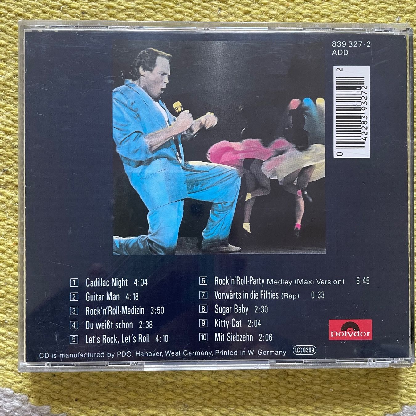 CD: PETER KRAUS-CADILLAC NIGHT – Usato da Rorschacherberg venduto da CD-Roli 1