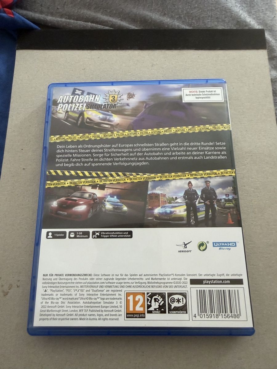 Giochi: Autobahn Polizei Simulator 3 PS5  – Usato da Spreitenbach venduto da flowers86 1
