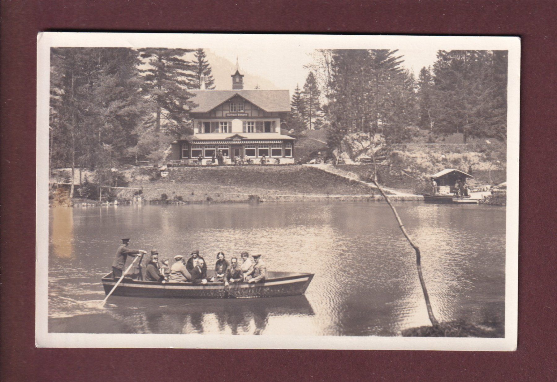 Cartes postales: BLAUSEE - Leute - 1932 – D'occasion à Pully par nicecards