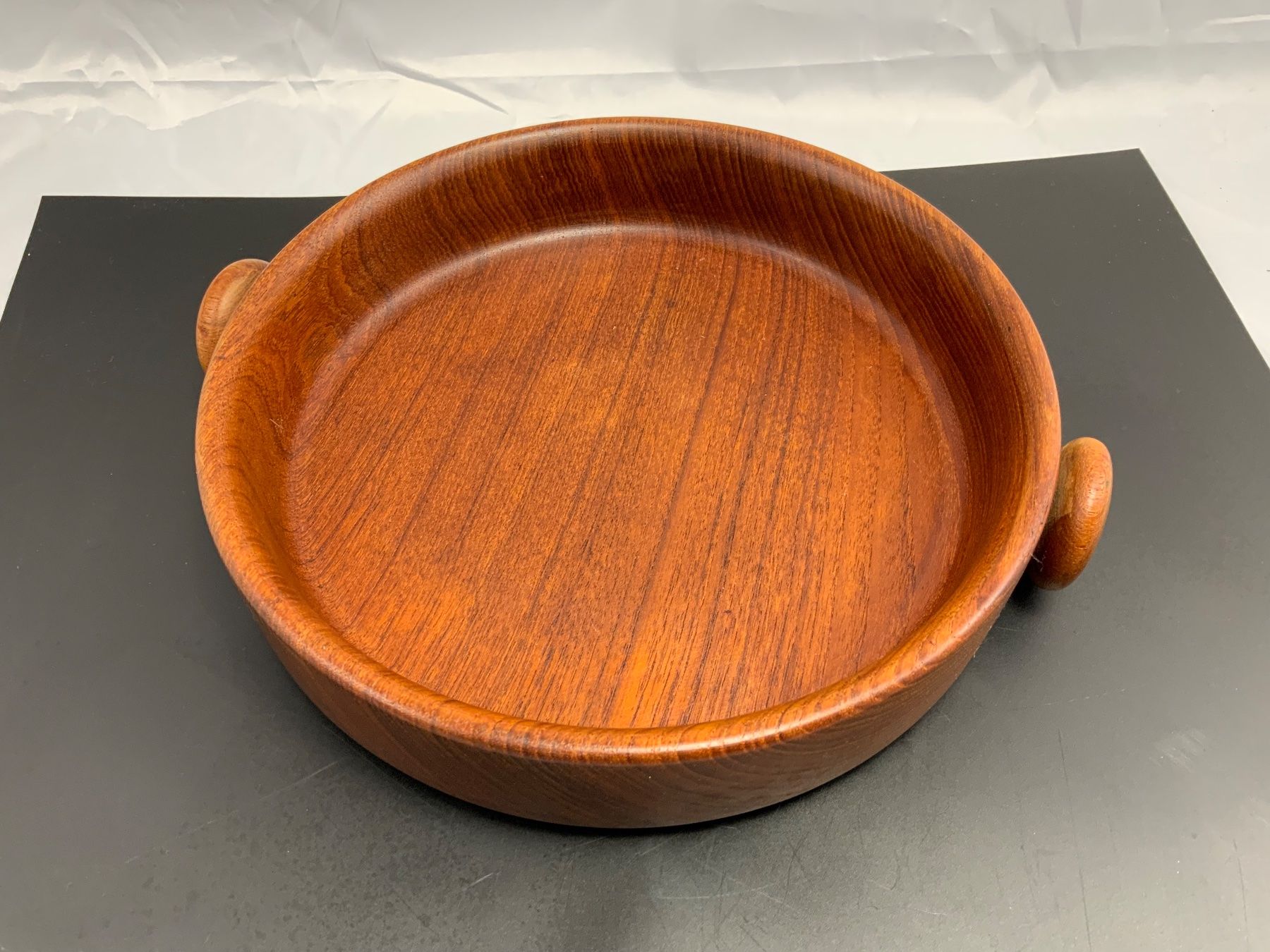 Schalen: Teak Schale / Schüssel 26 cm – Gebraucht aus Erlach von silvia3235