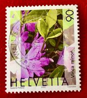 Nr.1074 Gemeines Flora,Immmergrün GESTEMPELT 2003    