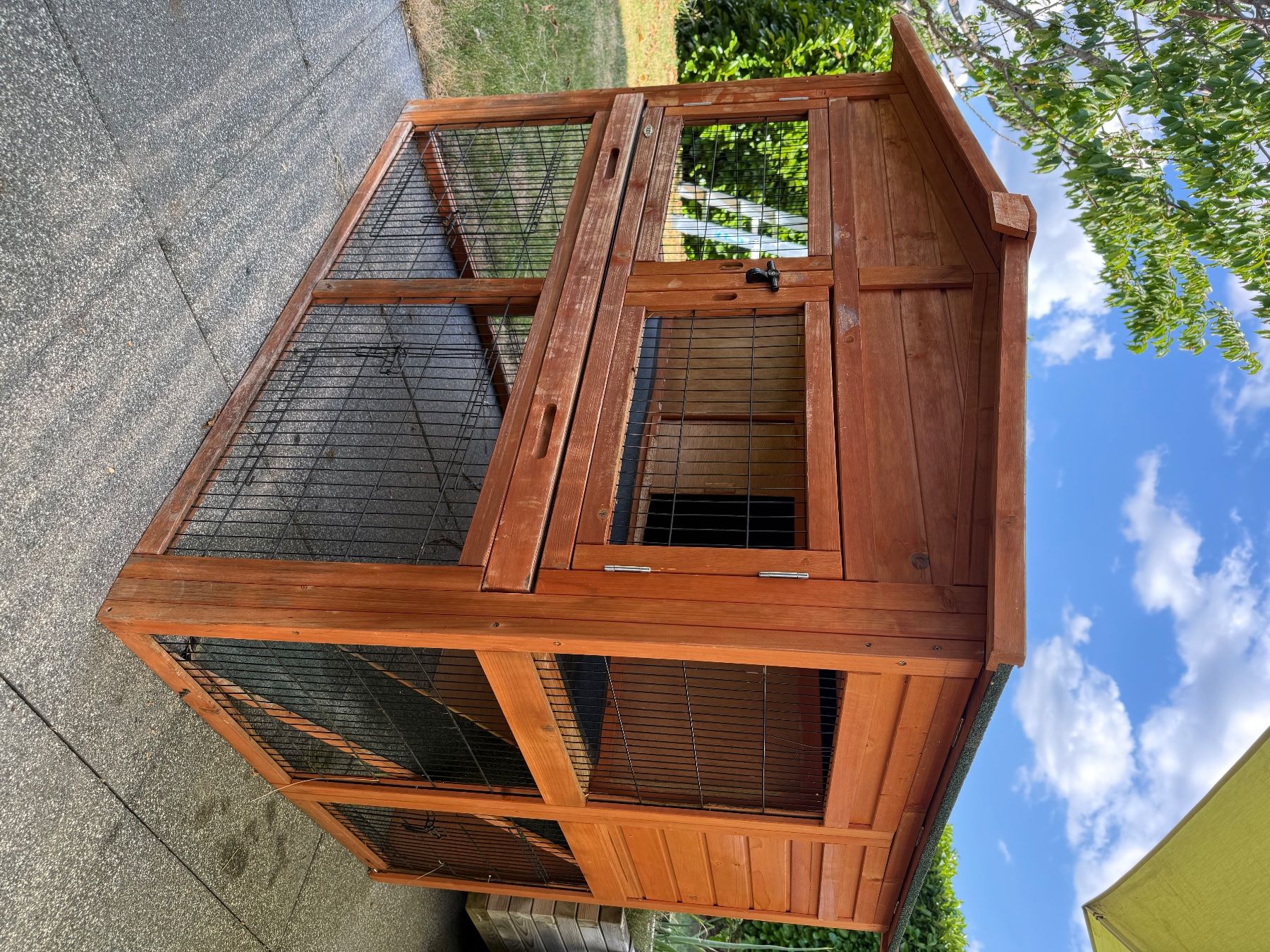 Gabbie, trasporto & Sicurezza: Maisonnette bois pour rongeurs bon état – Usato da Bulle venduto da psem1976 1