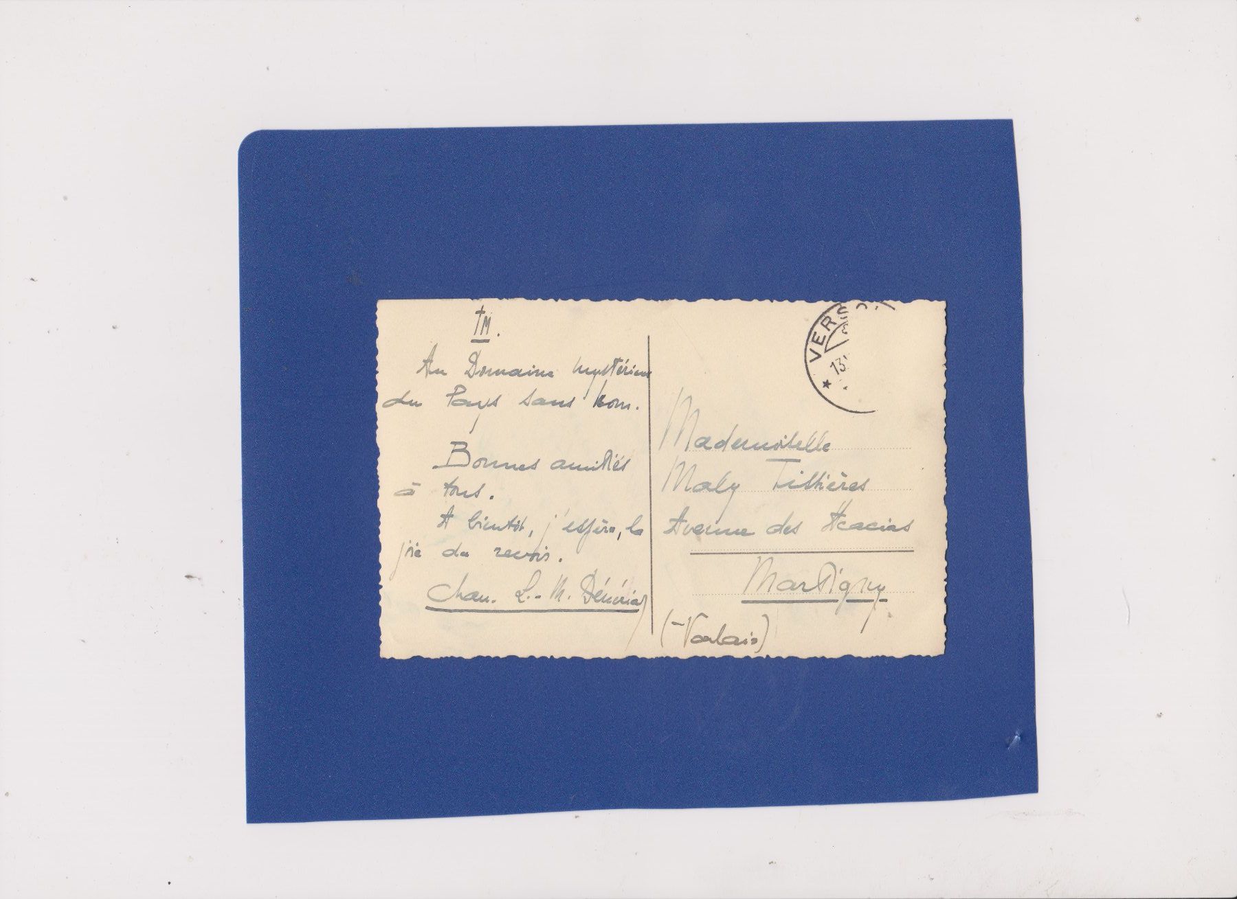 Cartoline postali: AK Versoix ? une maison ... – Usato da Bex venduto da Canouille 1