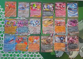 Pokemon EX Karten Set 18Stk. Englisch