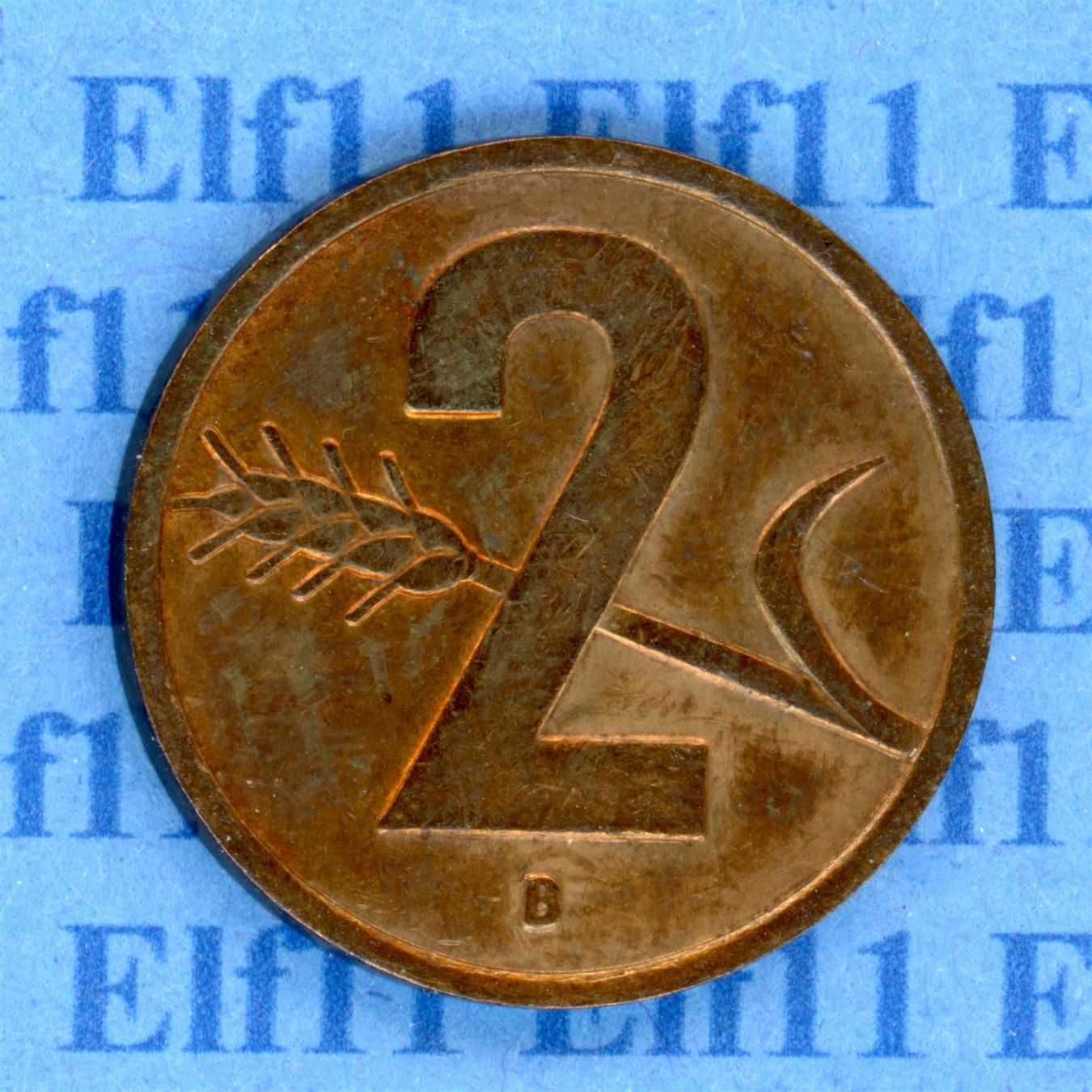 Tutti le monete: CHF___0.02 1955 -unz 2 Rappen – Nuovo (secondo la descrizione) da Widnau venduto da Elf11 1