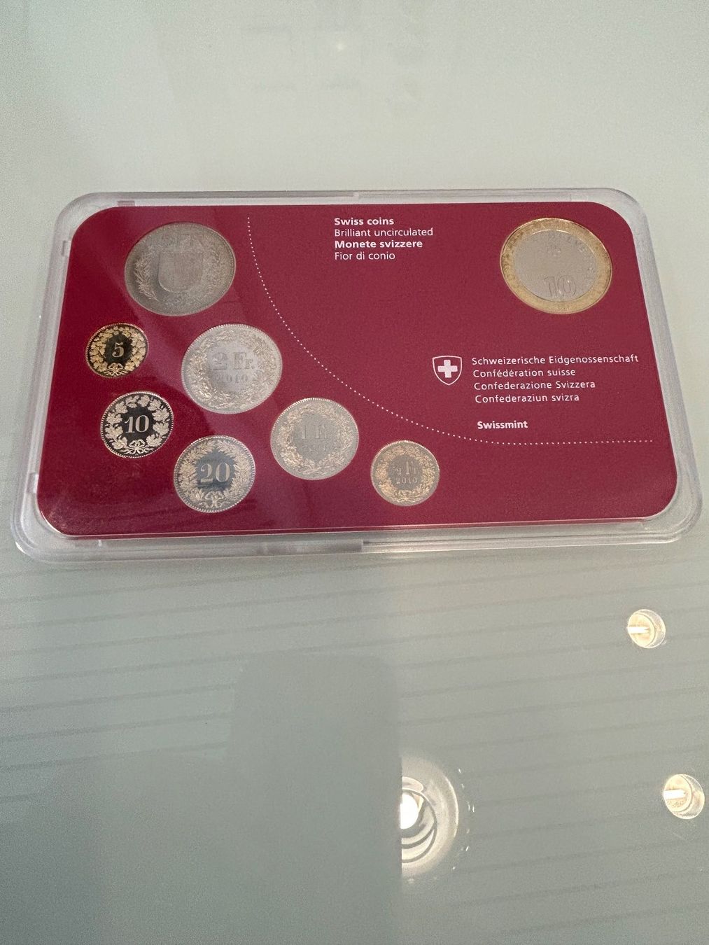Tutti le monete: Münzsatz 2010  Stgl. – Usato da herisau venduto da hb_gold 1