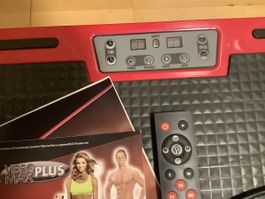 Vibrationsplatte Gymform Vibro Max Plus mit Fernbedienung