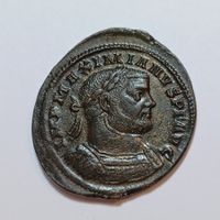 Follis (grosse römische Bronzemünze) Maximian 286-305