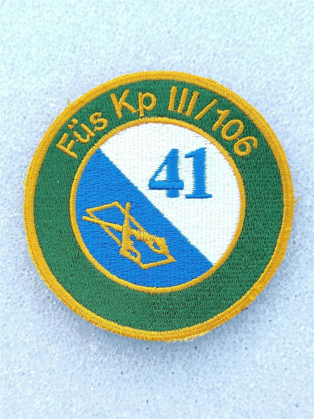 Placchette & Badge: Verbandsabzeichen FÜS BAT 106 Kompanie 3 – Usato da Bauma venduto da SwissMilitaria