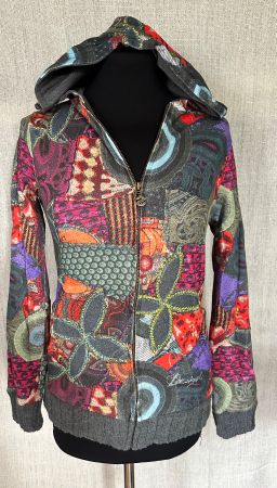Wunderschöner Zip-Hoodie von Desigual Gr. XS