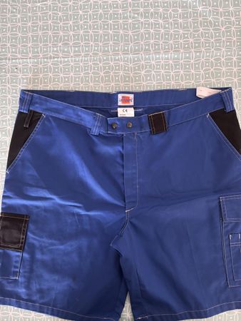 Arbeitshose kurz LUTFURS blau Grösse XL neu