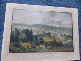 Liestal,Mühle,Ergolz,Bauern,Ziegen,A.Fesca.Gstadeck,Brücke