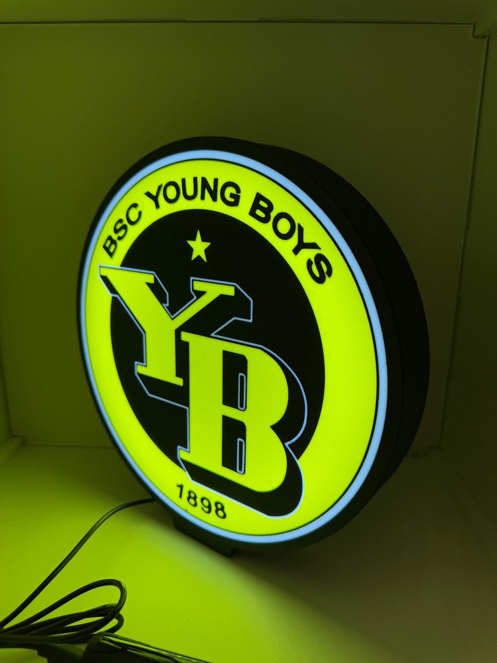 Lampen: Lightbox lumière led BSC YOUNG BOYS – Neu (gemäss Beschreibung) aus Vicques von PAMB3D 7