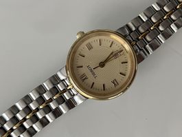 Gebrauchte Tissot T963Damenuhr aus Edelstahl in Goldoptik