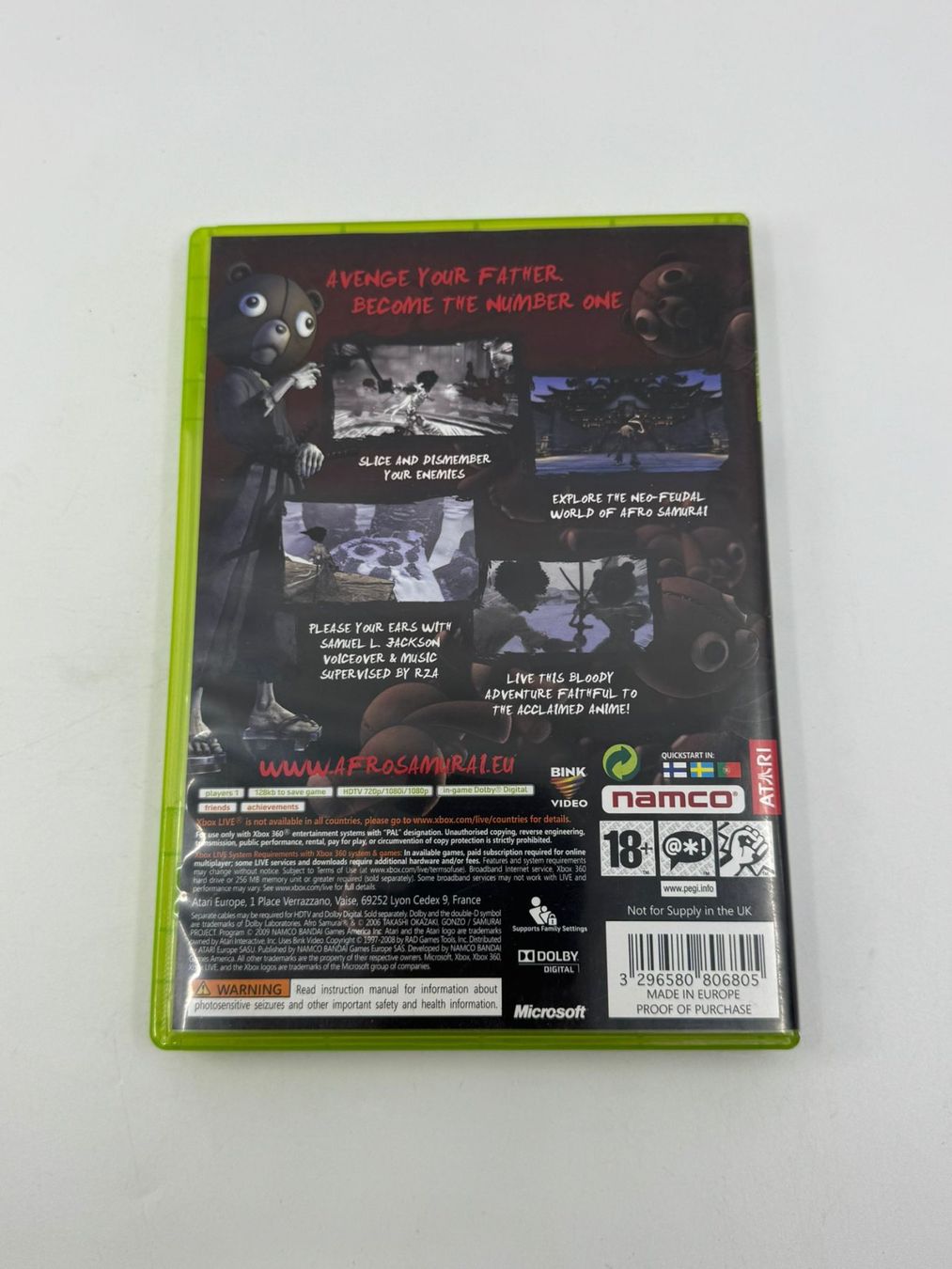 Jeux: Afro Samurai (XBOX 360) – D'occasion à Herisau par Seyashop1 2